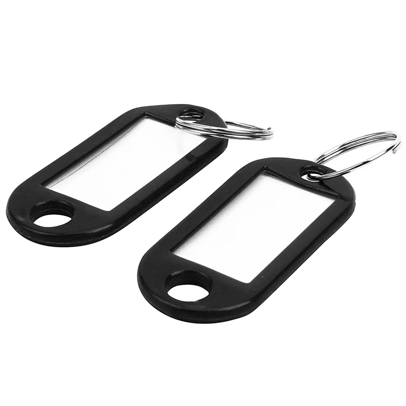 Tag Gantungan Kunci Cerdik (500 Buah Hitam)