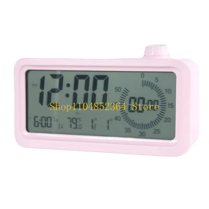 652F Easy To Use Countdown Timer With Clear Display, Adjustable Brightness, Suitable For Students, Teachers, And Professional