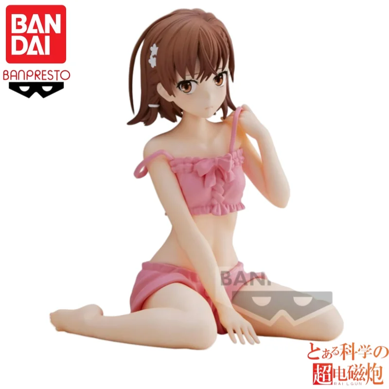 

Оригинал в наличии Bandai Banpresto аниме персонажи определенный научный рельсограф Мисака Микото коллекционные украшения гараж