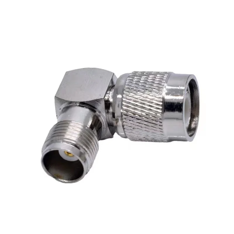 2Pcs TNC Male Female 90° Degree Right Angle Connector TNC Male To TNC Female RF Coaxial High Quanlity Brass Nickel Plated Adapte