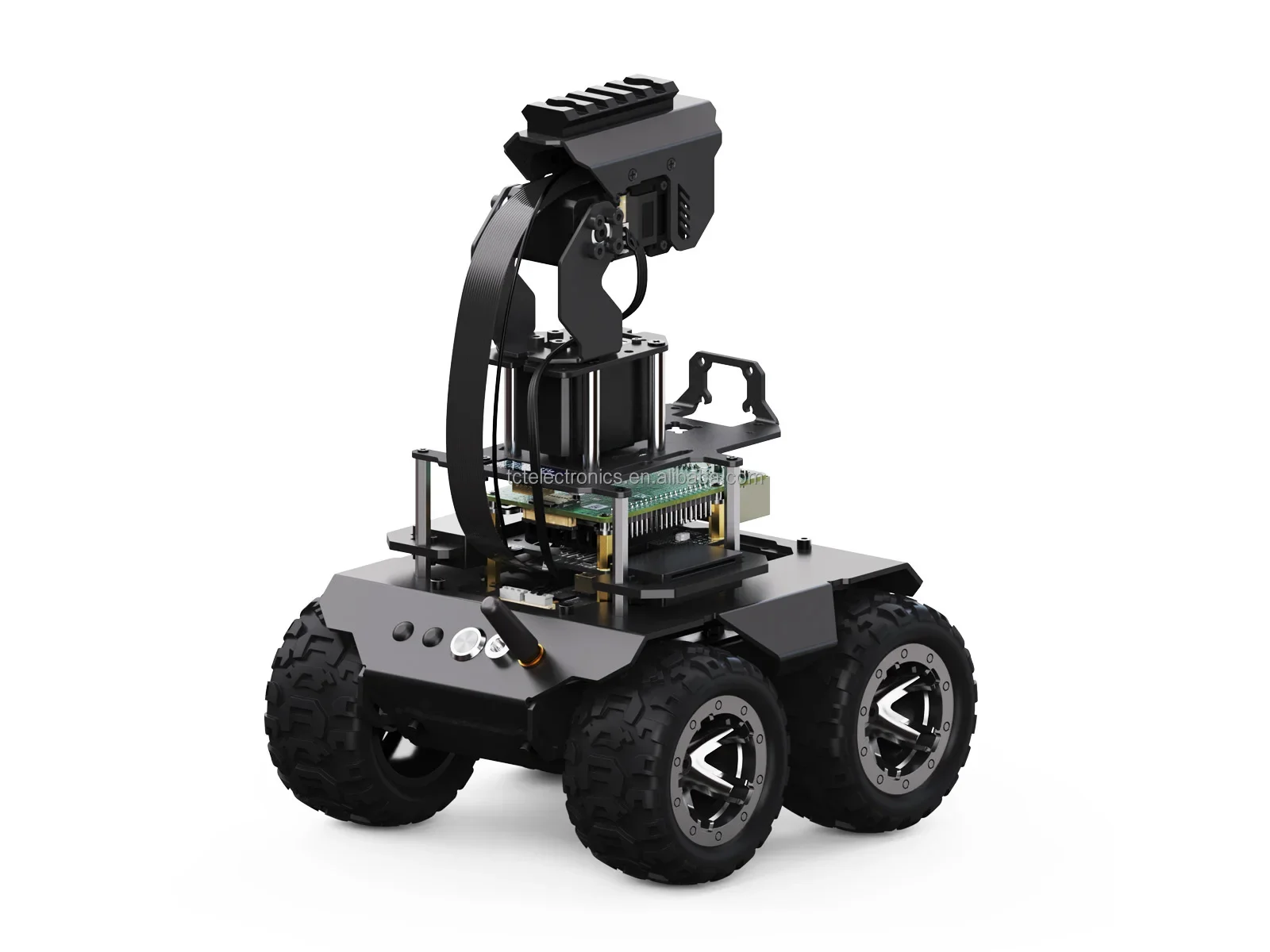 NVIDIA robot AI Kitartificial intelligence robot car RaspRover open source four-wheel drive AI robot car