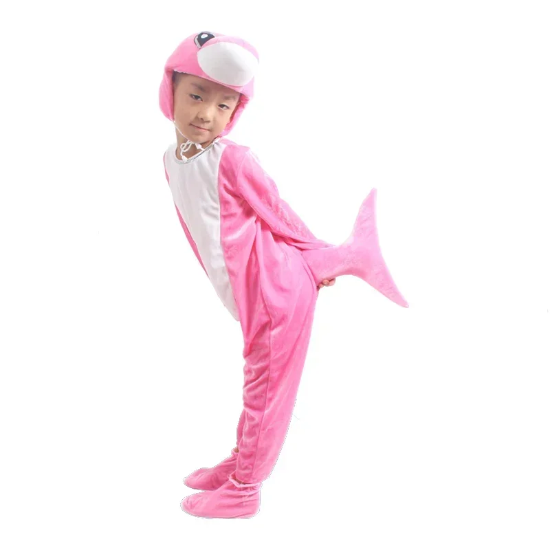 Halloween Kid Cosplay Party Delfino Animale Pesce Costume da ballo Tuta Carnevale Abbigliamento per bambini Per ragazzi Ragazza MN3