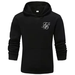 2024 Sik silk Fitness Men Street Culture Boys Hoodies Workout Cycling Racing Clothes Casual Tops Hooded Sweatshirts Pullover