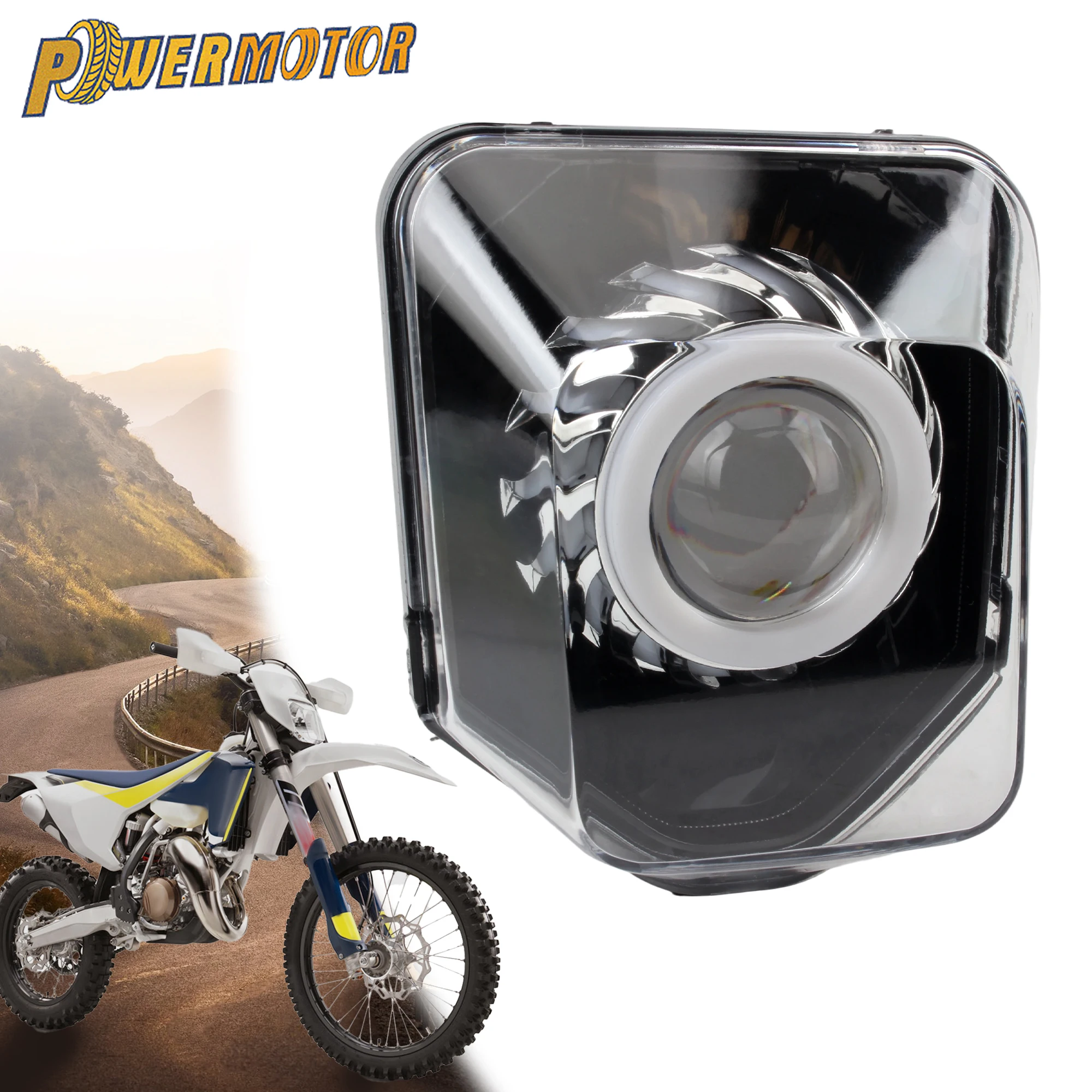 

Motorcycle LED Headlight Wick for Husqvarna TE TC FE FC 150 200 250 300 350 400 450 500 Motocross Enduro DirtBike Headlamp Parts