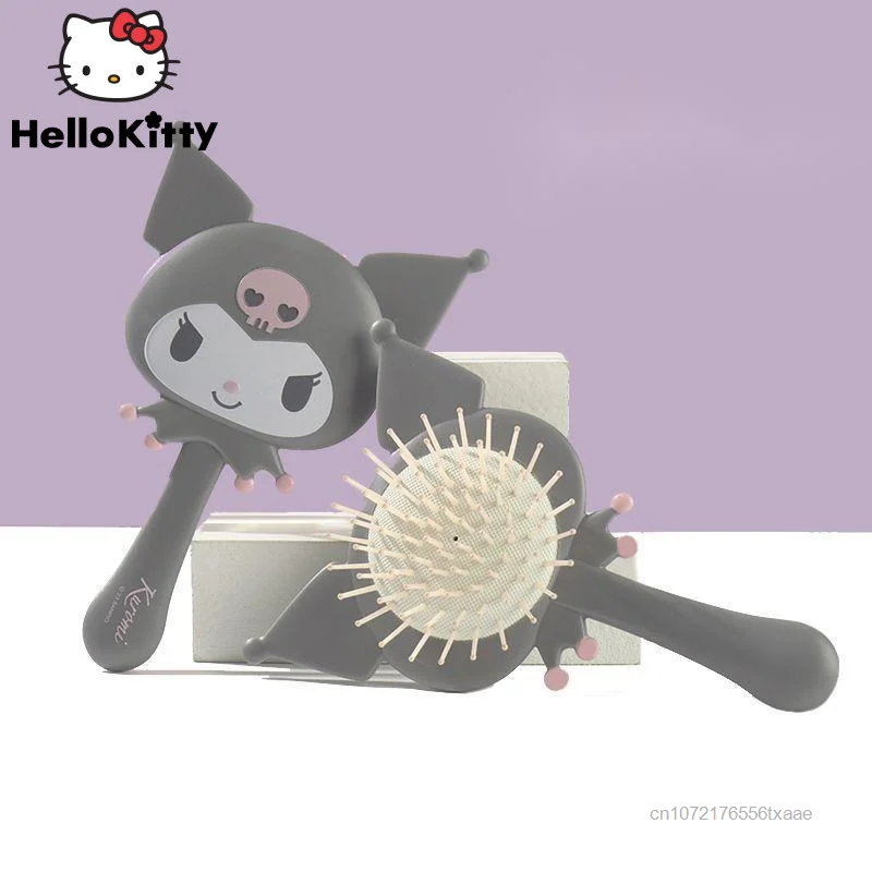 Sanrio Kuromi Cute Funny Comb Massage Hair Fluffy Aesthetic Airbag Combs Y2k Women Accessories Creative Design Cartoon Gifts