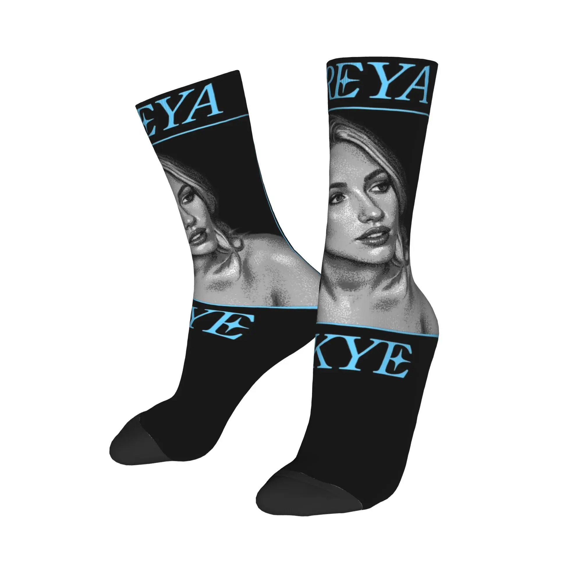 

Носки Freya Skye Singer Merch для мужчин и женщин, уютные носки, супер мягкие чулки