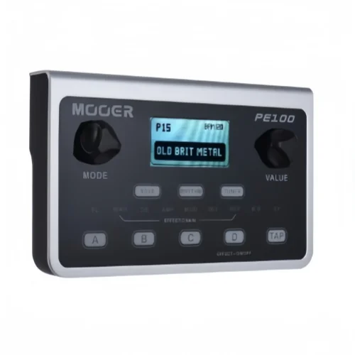 MOOER Magic Ear Effector Electric Guitar Comprehensive Effector PE100 Desktop Built in Drum Machine Calibration Metronome