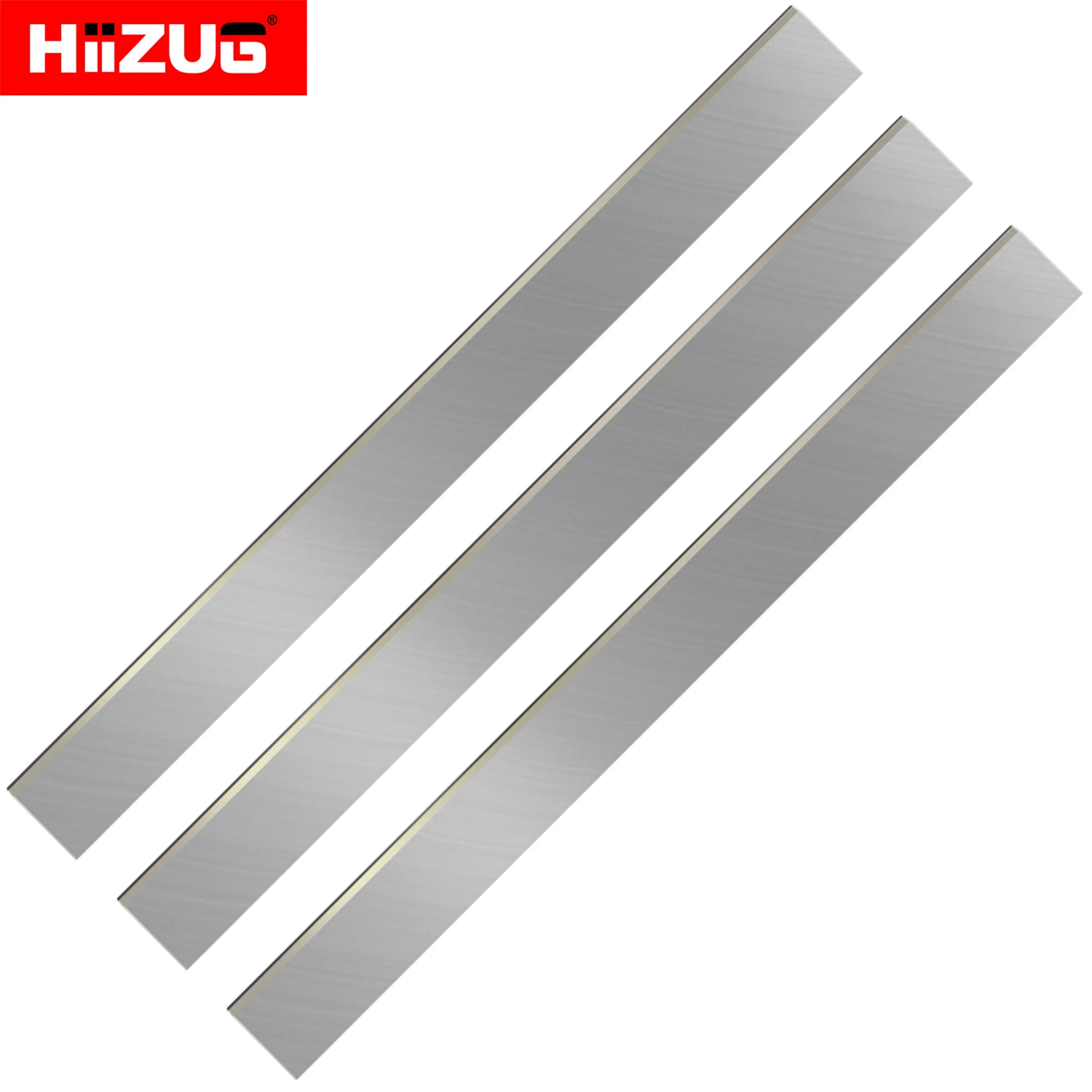 

385mm×40mm×3mm Planer Blades Knives Resharpenable for Cutter Head of Thicknesser HSS TCT Set of 3 PCS