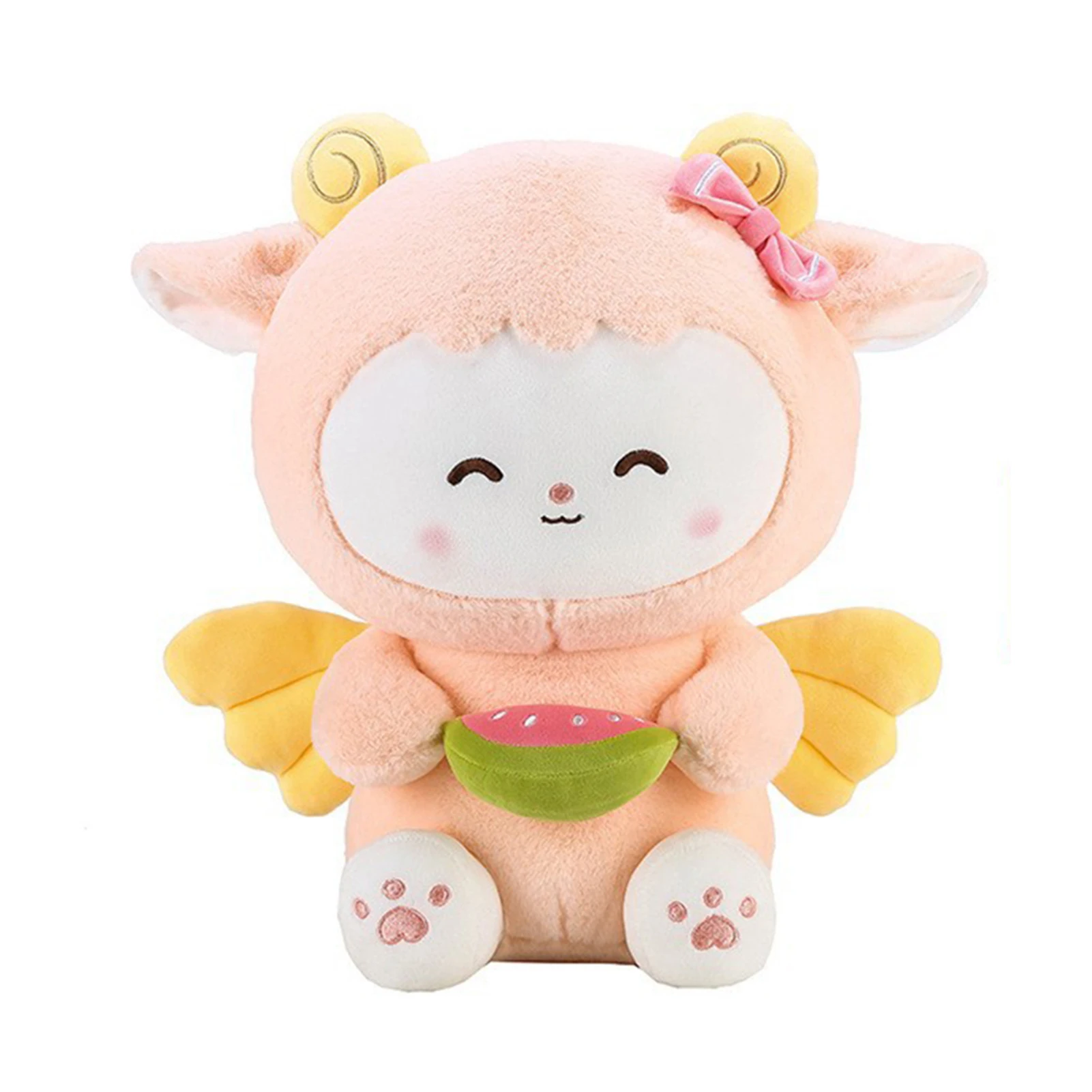 

Плюшевые игрушки для новорожденных, мультяшная овечка, ранняя развивающая игрушка, подарок для ребенка