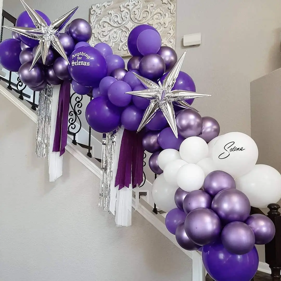 12 Zoll metallische Geburtstags ballons 10//50pc Chrom Metall Latex Luftballons für Geburtstag Hochzeit Baby party Dekor Helium Globos – Detail 8
