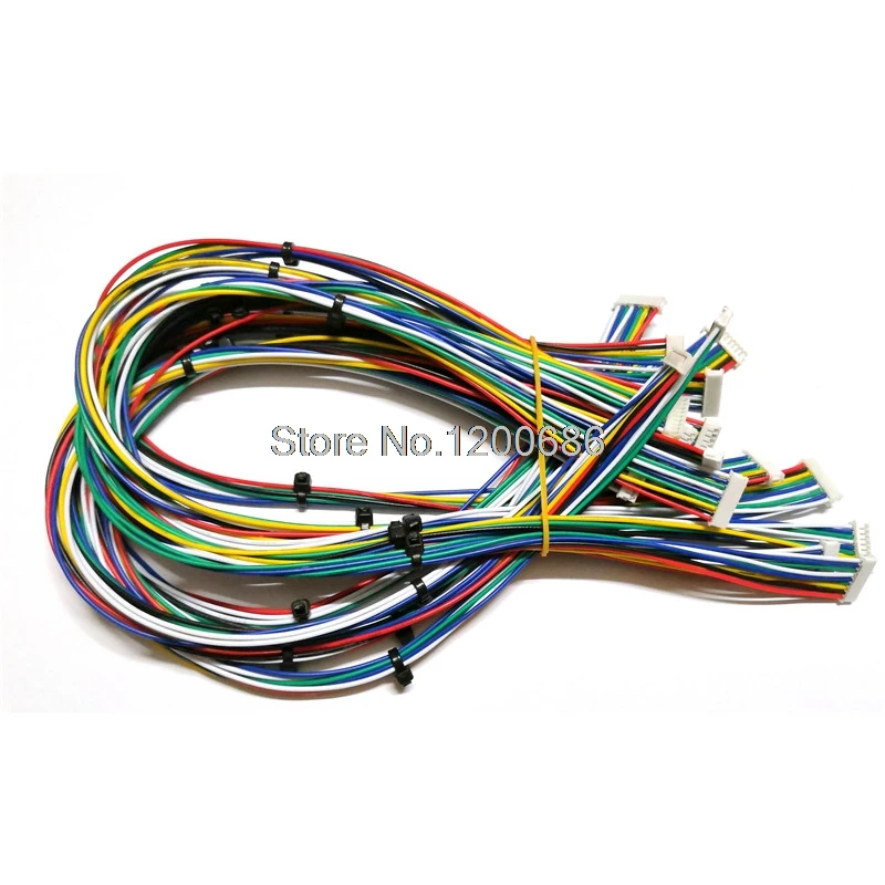 

1M/1.5M custom cables SHR-03V-S SHR-06V-S Pin SH 1.0 1.0MM SH1.0 Series connector Female 28 AWG AWG#28