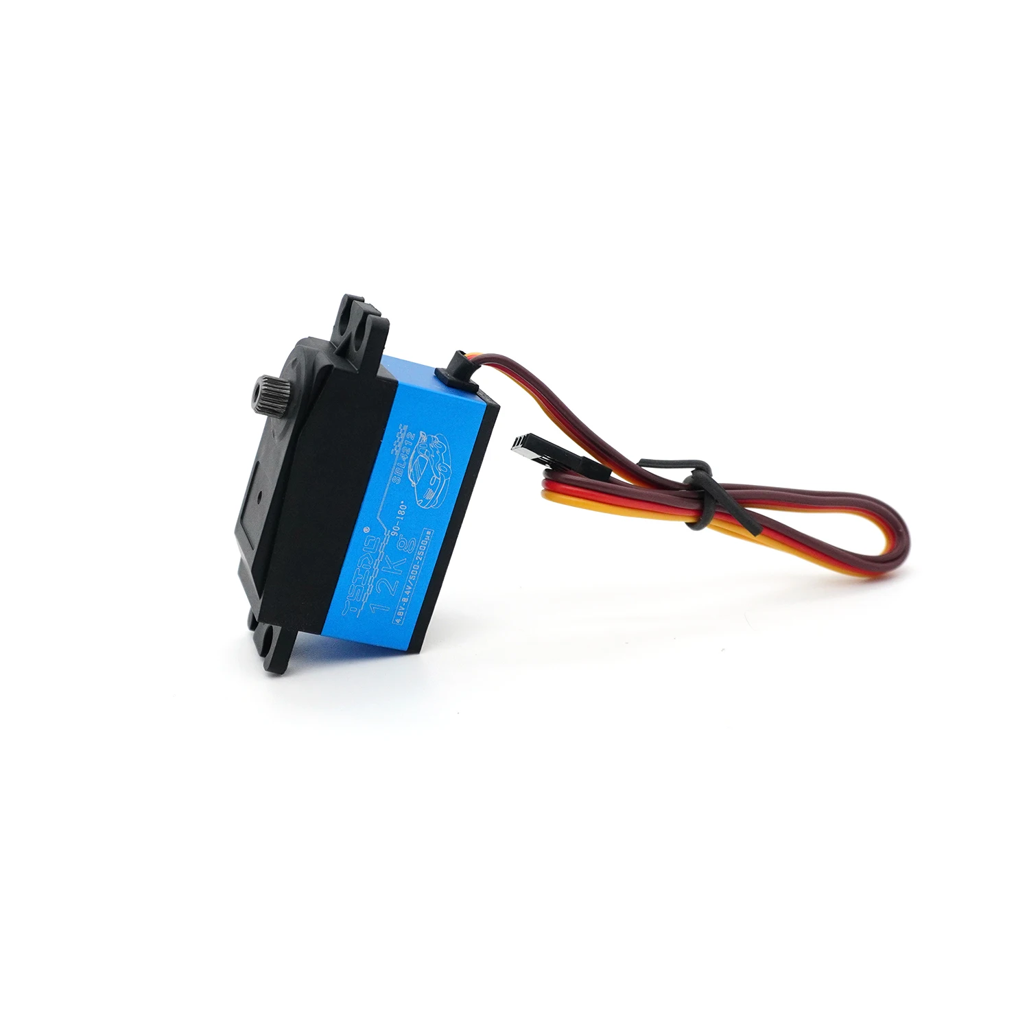 Low Profile 12KG Digital Servo with 25T Horn for 1/10 1/12 RC Car Wltoys SCX10 TRX4 RC Boat Robot Helicopter RC Crawler Model