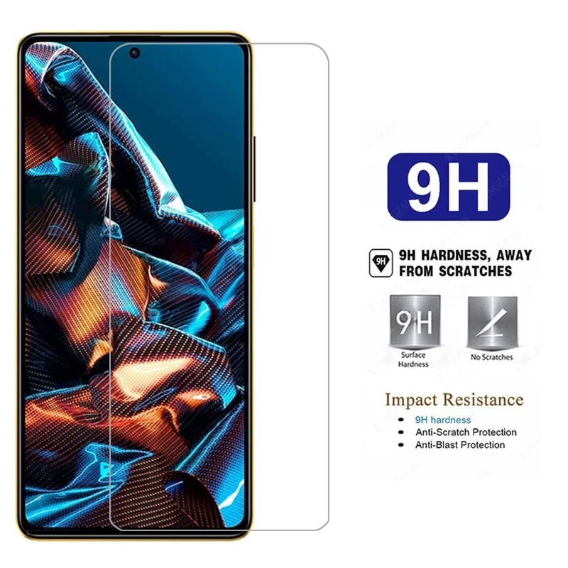 واقي شاشة من الزجاج المقسى لهاتف شاومي بوكو x5 برو على pocox5 x 5 5x x5pro pocox5pro 5g فيلم الهاتف xiomi poc pco