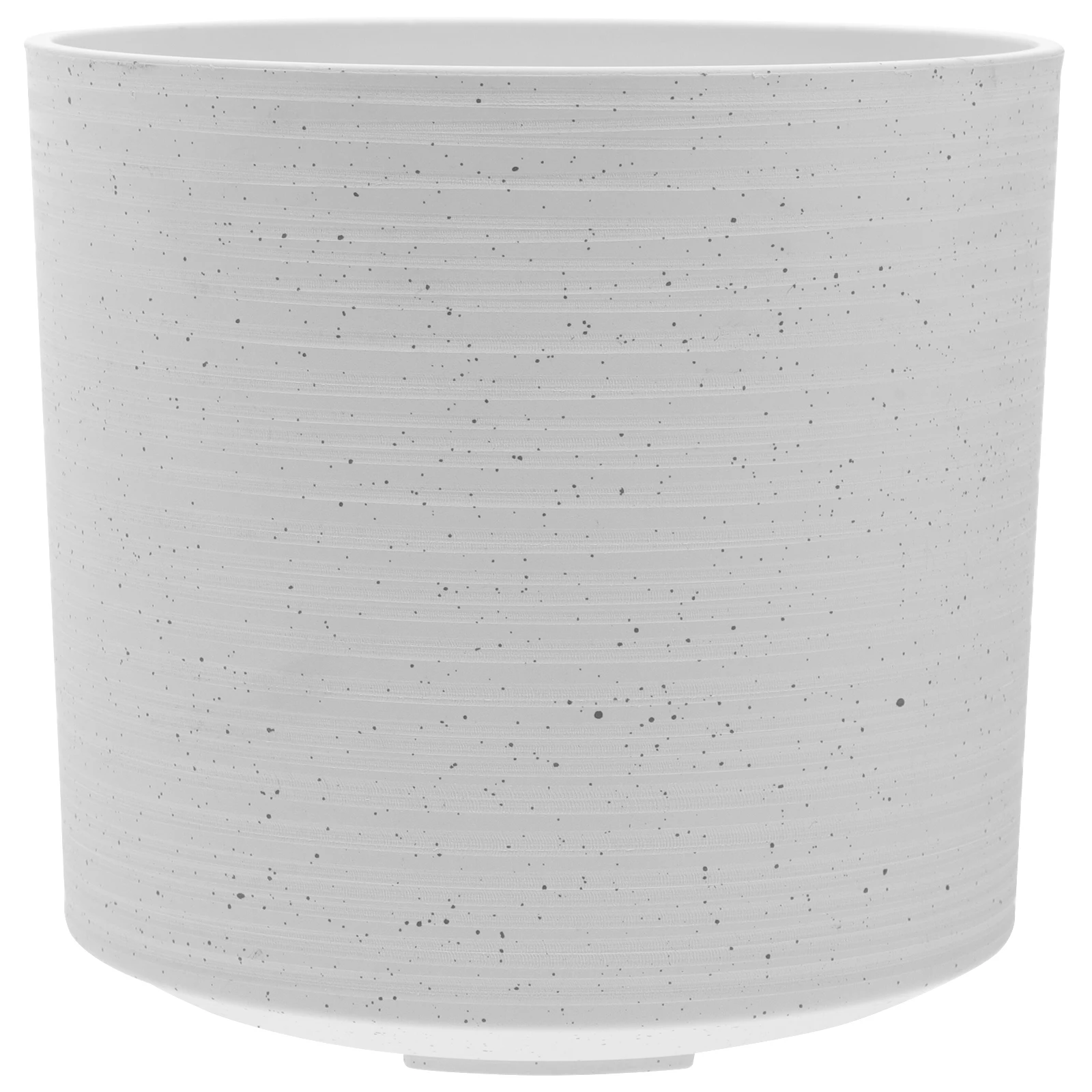 

Resin Flower Pot Lightweight Durable Plastic Garden Pots Modern Decorative Balcony Patio Outdoor Vegetable Planter