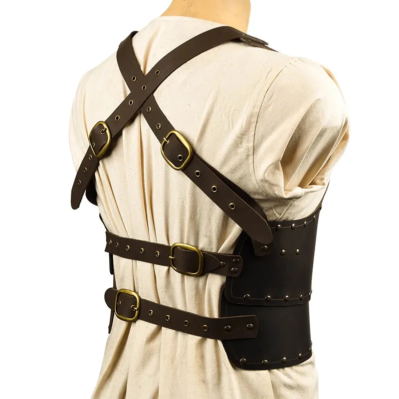 Perlengkapan Pesta Pertunjukan Bola Pelindung Dada Abad Pertengahan Cosplay Retro