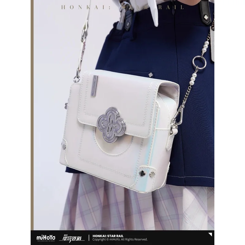 DY20MiHoYo 公式オリジナル Honkai: スターレール 3 月 7 日 PU バッグテーマ印象シリーズショルダーバッグ女性女の子 Gifts25