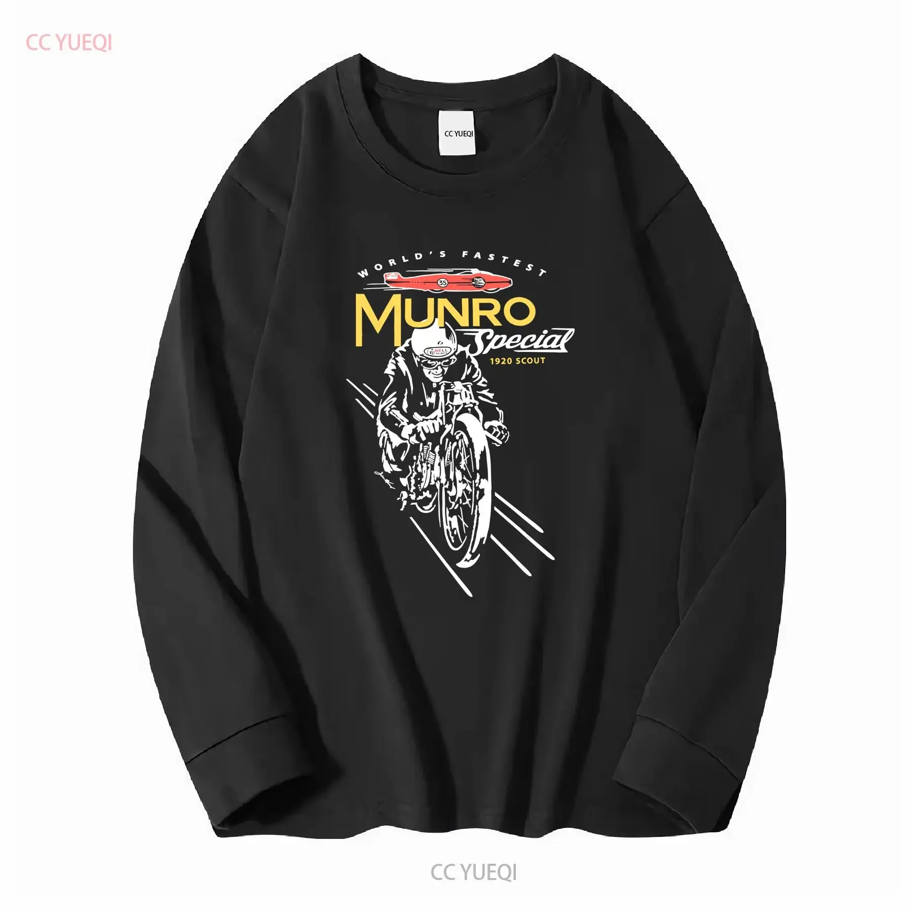 NATIONAL MOTORCYCLE MUSEUM Anamosa Iowa T SHIRT XL Munro Special 1920 Scout vintage Washed Slightly Comfortable view 3