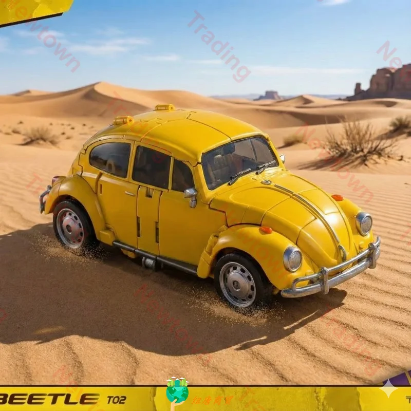 【Klaar ooievaar】Transforation TC-02 Bee Movie Versie VW Kever Heruitgave Transformerende Action Figure Robot Speelgoed