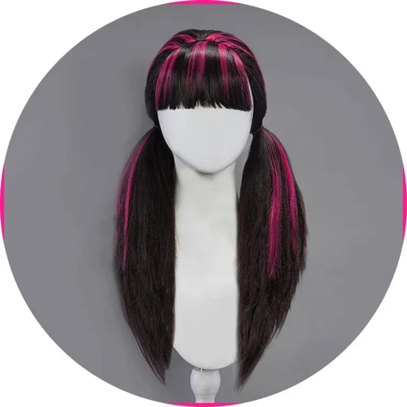 Nuevo 2025 Monster High: disfraz de Dráculaura, traje rosa, disfraz de vampiro de Anime para mujer, disfraces de Halloween ❤ ❤ dd