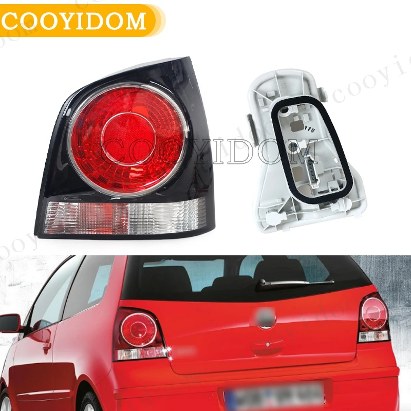 Rear Bumper tail light Fog Light For VW POLO 9N 9N3 Hatchback 2005 2006 2007 2008 2009 2010  Brake Stop Lamp Light NO Bulbs