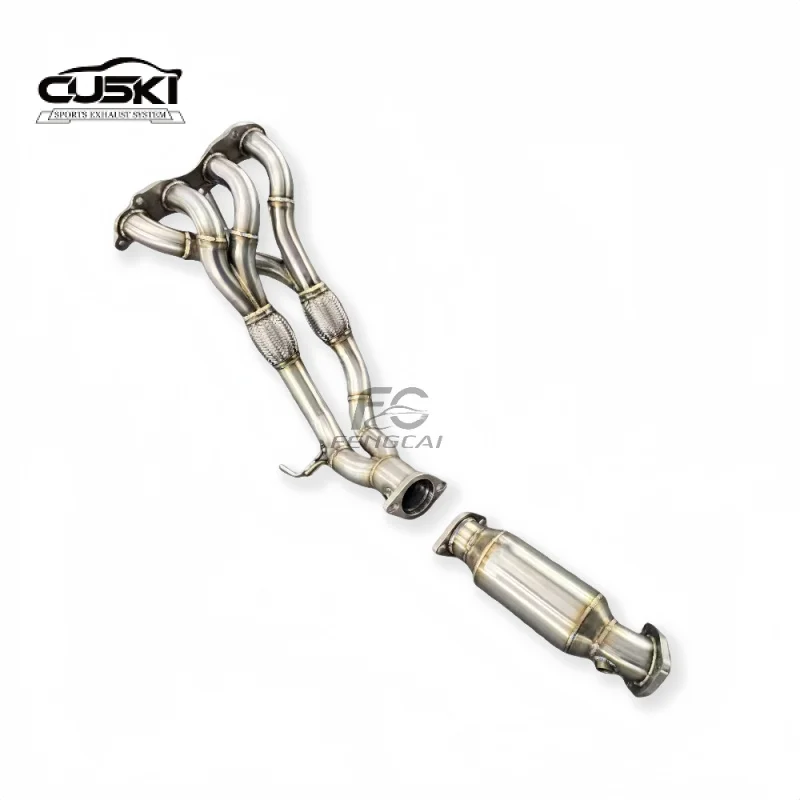 

Racing Stainless Steel Exhaust Manifold Header pipe with Downpipe Exhaust for HONDA INTEGRA DC5 Automotive Exhaust Parts