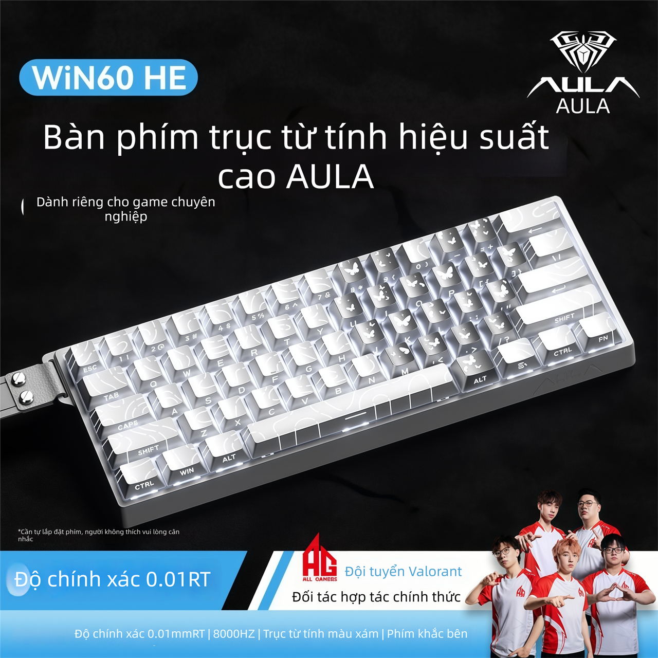 AULA | Bàn Phím Chơi Game Có Thể Tùy Chỉnh Bằng Nam Châm