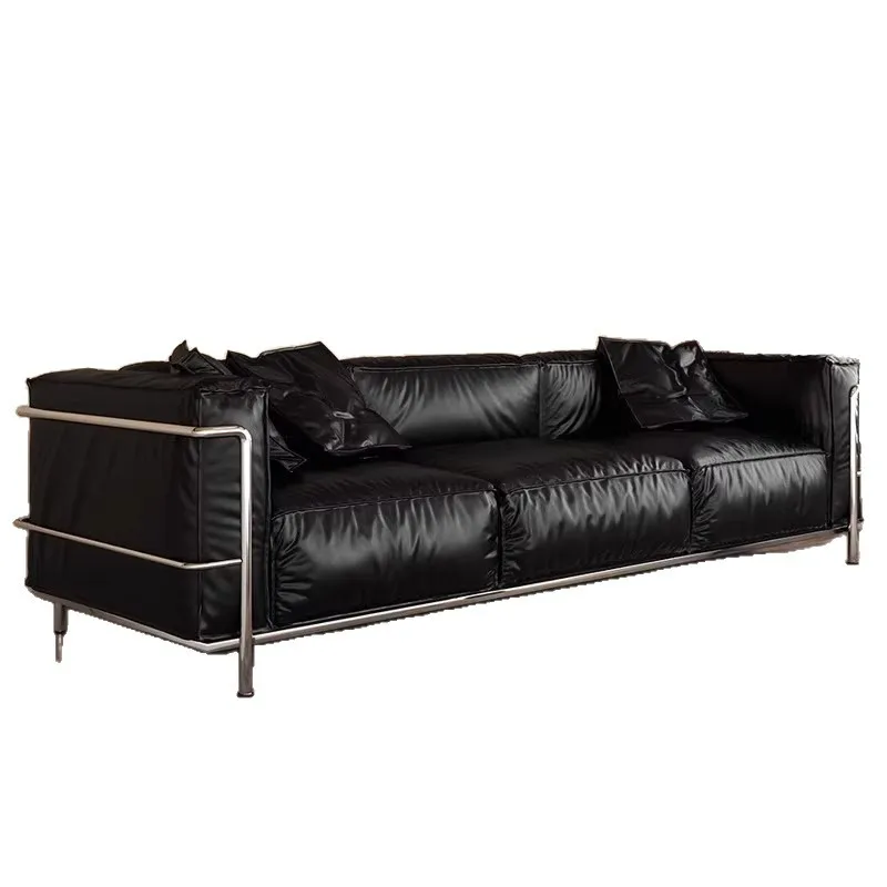 Nordic Black Living Room Sofas Cheap Dark Modern Individual Small Sleeper Sofa Clearance Arm Woonkamerbanken Furniture Home