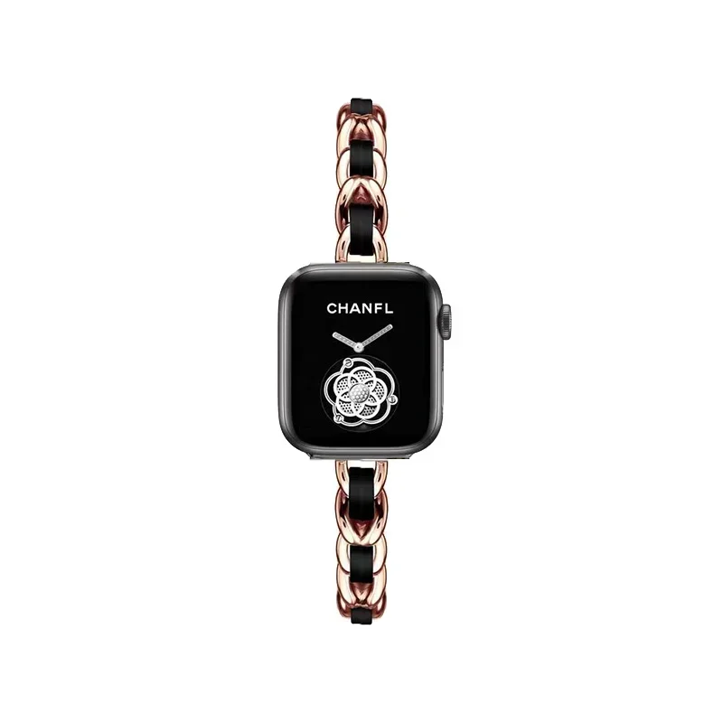 Cinturino in acciaio inossidabile per cinturino Apple Watch 49mm 38mm 42mm 40mm 44mm Bracciale in metallo iWatch Series 8 7 6 SE 5 4 3 2 1 cinturino ultra