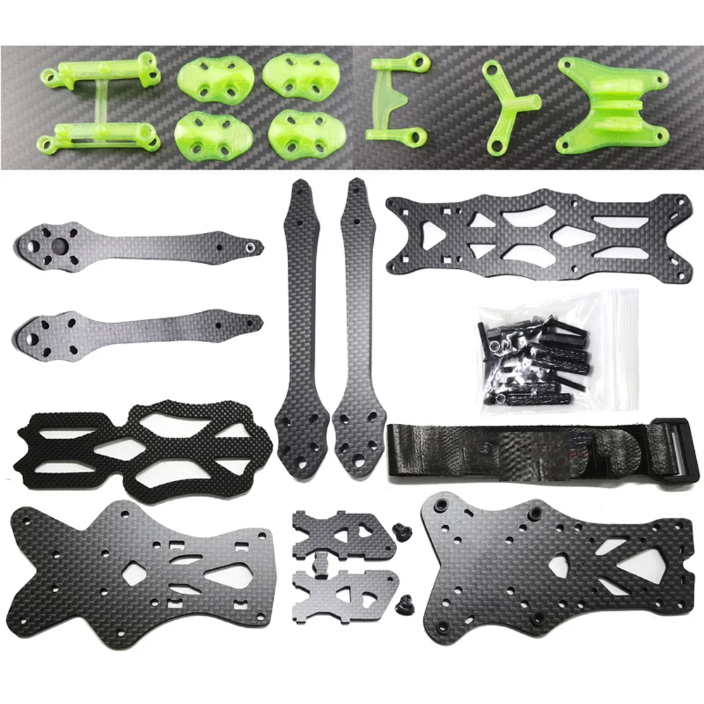 APEX DC(O3) HD 5 inch Carbon Fiber FPV Drone Frame Kit Frame Parts Repair Part Replacement Parts For RC DIY FPV Racing Drone