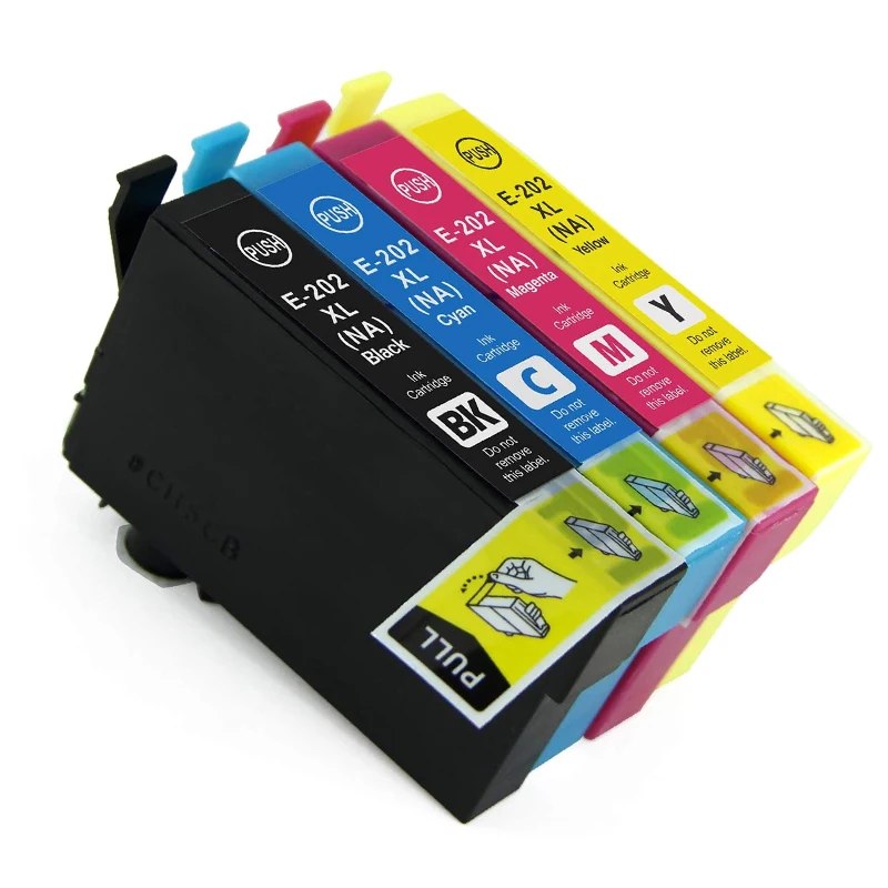 cartuchos de tinta substituicao para epson 202xl t202xl pacote combo para epson xp5100 epson wf2860 impressora 01