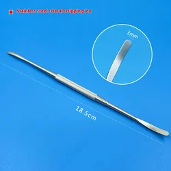Titanium alloy Freer periosteal elevator double-ended veterinary ophthalmic surgical instruments round handle