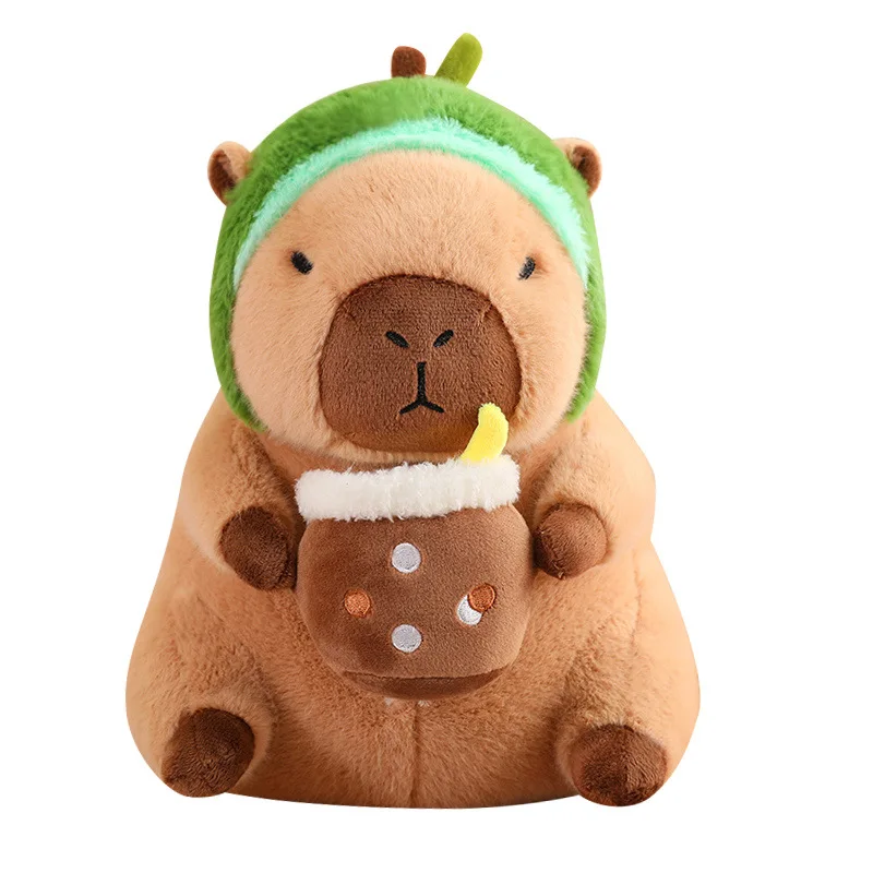 Kawaii Capybara Plush Toy Lovely Stuffed Doll Soft Cartoon Animal Pillow Kids Girl Gift Plush Capibara Toy for Kids