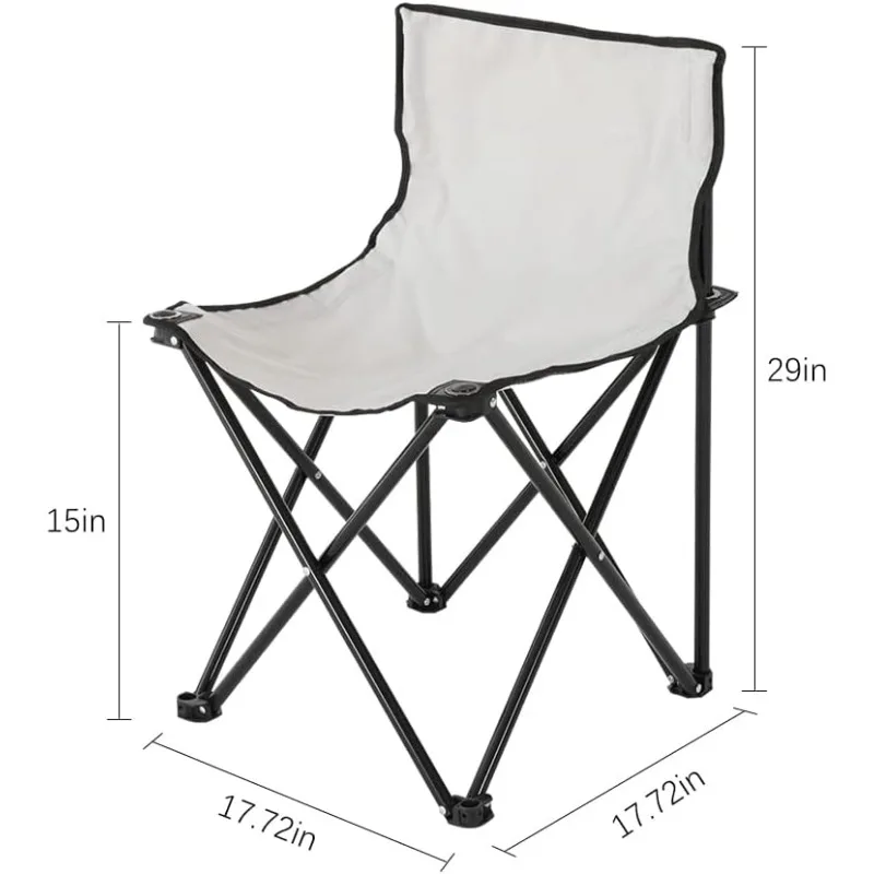 Fast Folding Chair Reinforced,Suitable for Sauna Beach and Picnic