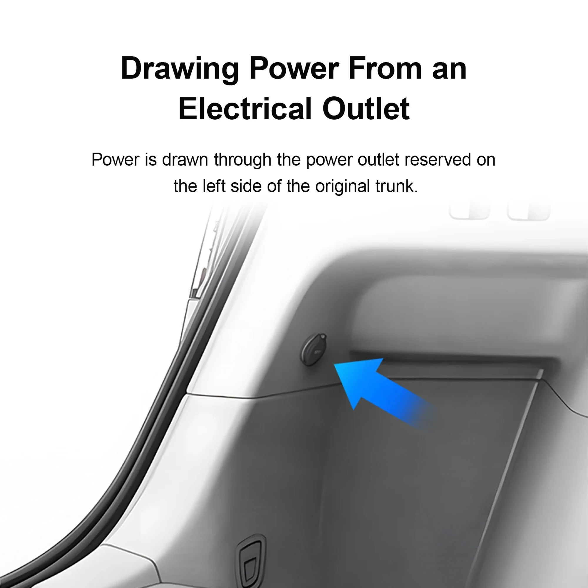 For Model Y Trunk Fridge Custom For Tesla Model Y 2021-2024 LHD RHD Trunk Refrigerator 15L Medicine Storage Travel Refrigerator