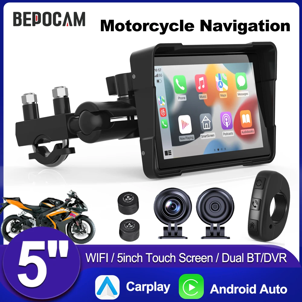 Bepocam 5'' Motorcy…
