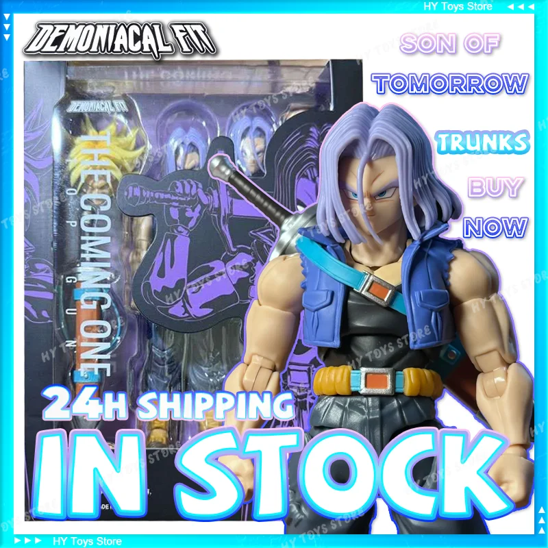 Figura Demoniacal Fit Dragon Ball Z Super Saiyan Trunks figuras de acción de Anime el niño del futuro hijo del mañana juguetes regalos