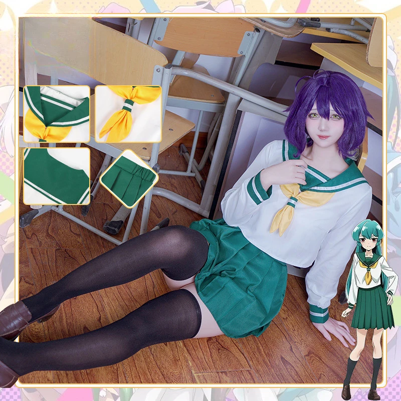 Hanabishi haruka cosplay traje peruca araga kiwi hiiragi utena anime gushing sobre meninas mágicas jk uniforme de marinheiro mahou shoujo