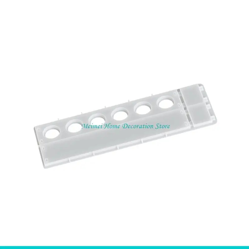 H7BF Easy Releases Silicones Cup Holder Display Tray Mold for Epoxy Resins Crafting