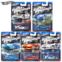 Mattel Hot Wheels Silver Series Fast & Furious 25th Themed Assorted 1/64 Die-Cast Cars - 2025 New Toy Vehicle Model