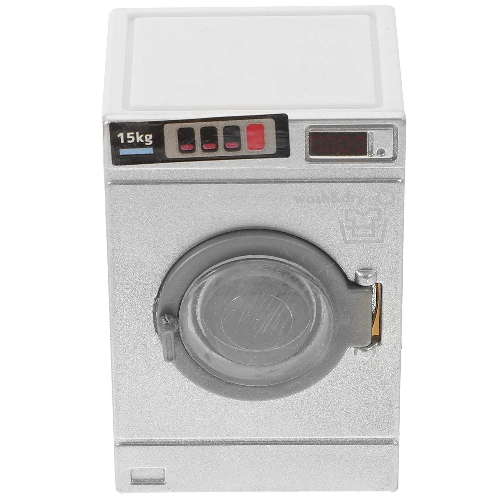

Mini House Washing Machine Decoration High Quality Plastic Miniature Furniture for DIY Crafts Kindergarten Handmade Projects