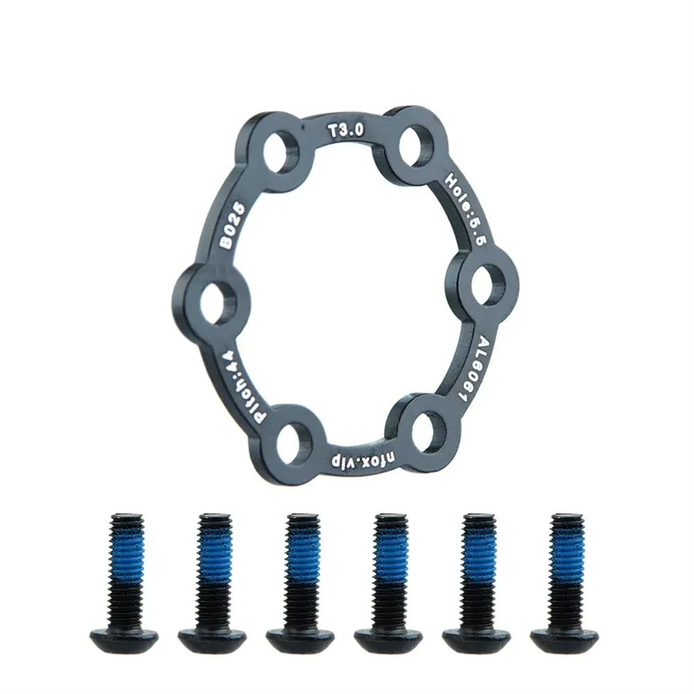 Bike Disc Brake Kit Electric Scooter Brake Disk 6 Hole Washer With 6 Screws For Electric Scooter Road Bike Mountain Bike BMX