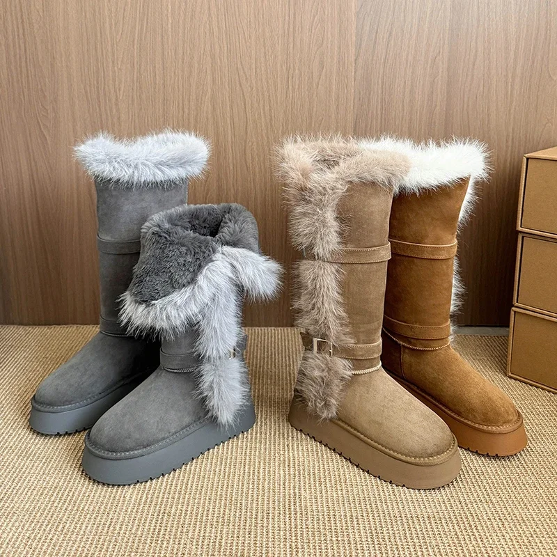 Platform Snow Boots… - image