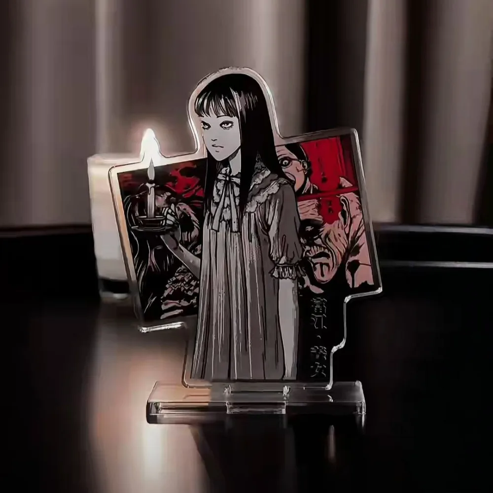 

Tomie Acrylic Stand Figure Anime Peripherals Fashion Delicate Originality Desktop Ornament Cartoon Take Pictures Decoration