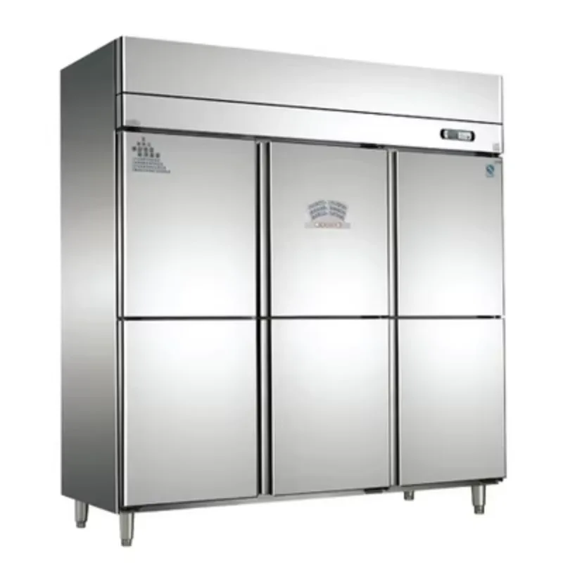 Commercial 2 4 6 Doors Cooling Supermarket Horizontal Meat Kitchen Refrigerators Freezers