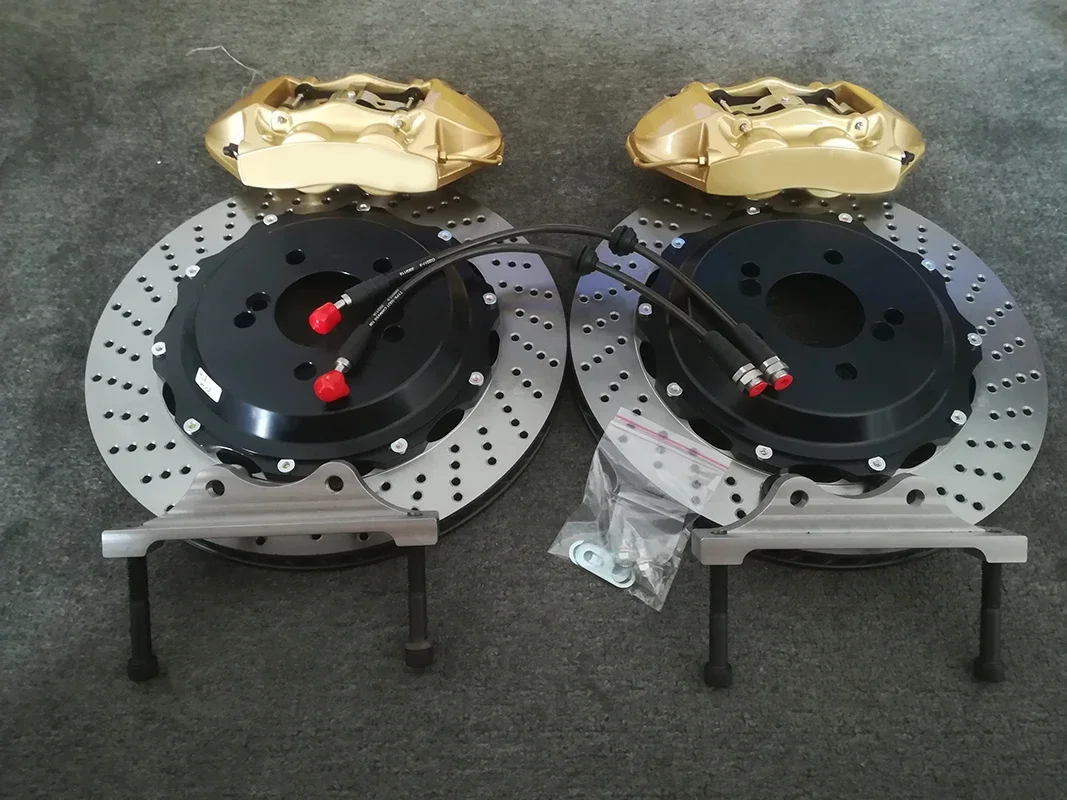 Kit freno GT4 sistema frenante ICOOH RACING, pinze freno, dischi freno, pastiglie freno adatte per Audi A4 B8