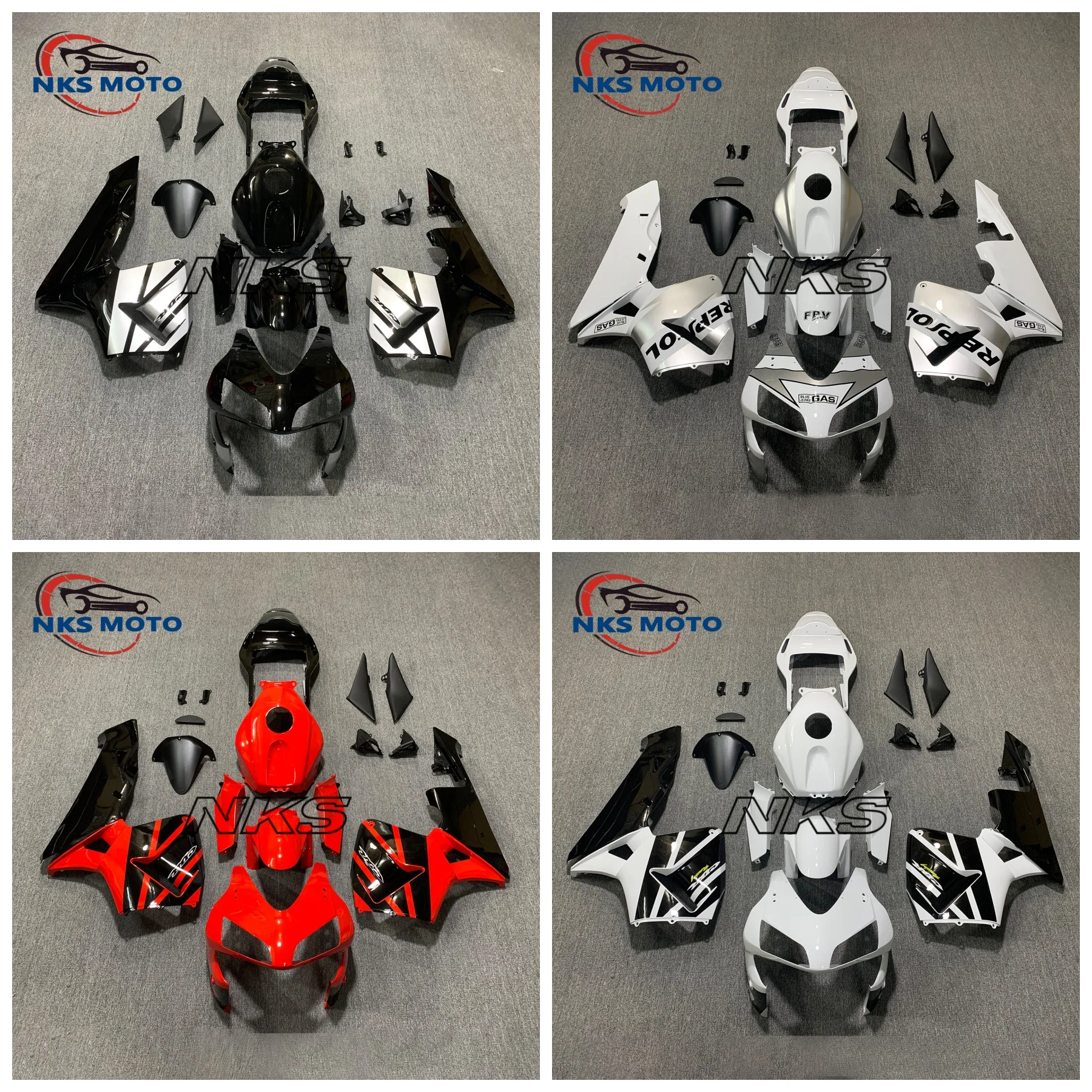 

Motorcycle Fairing Set Body Kit Plastic For Honda CBR600RR CBR600 RR F5 2003 2004 Accessories Full Bodywork Cowl Multicolored
