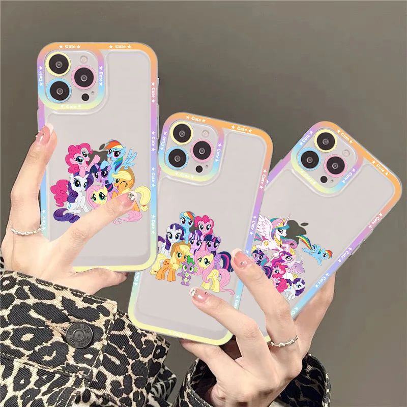 My P-Ponys L-Little Phone Case For Redmi 7 8 9 A For Redmi Note 5 7 8 9 10 11 Pro Max 4G 5G Funfas