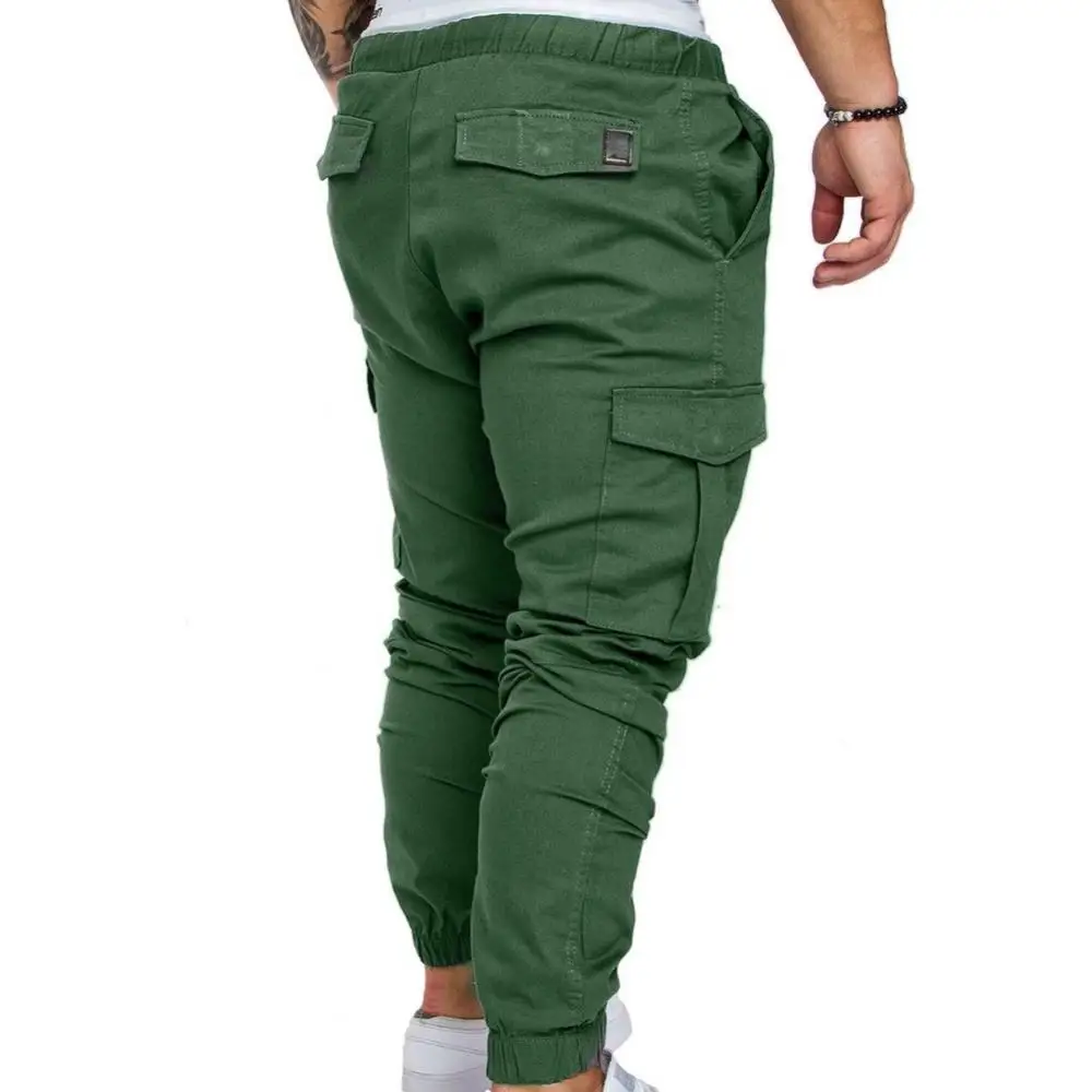 

Trendy Men's Slim Fit Joggers with Side Pockets Lightweight Sweatpants for Workout and Leisure
