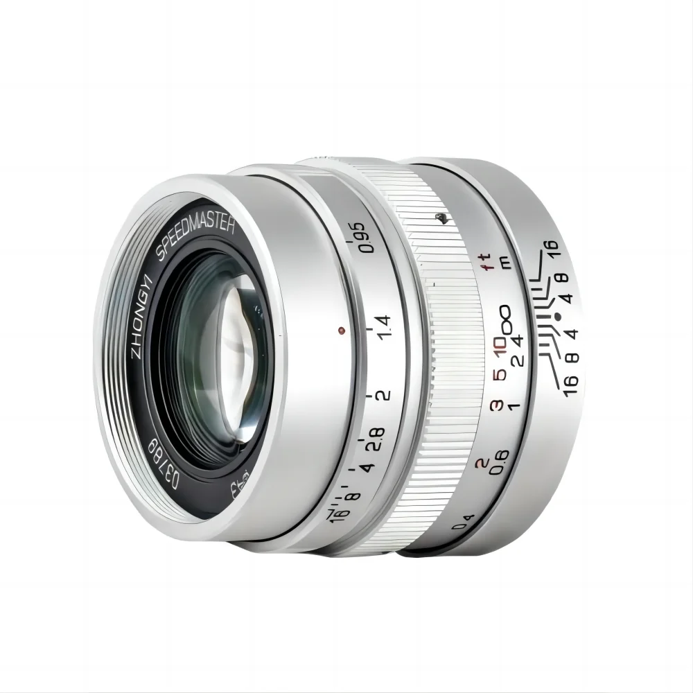 Micro Four Thirds 25mm F0.95 Fixed Focus Camera Lens for Photography, With Leica Micro Four Thirds Mount