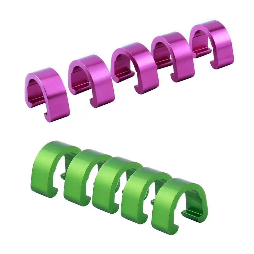 

5/10 шт., аксессуары для дорожных направляющих, уличный MTB велосипед, зажимы C-образной формы, тормозной трос/пряжки для линий, чехол для линий переключателя, застежки C-пряжки